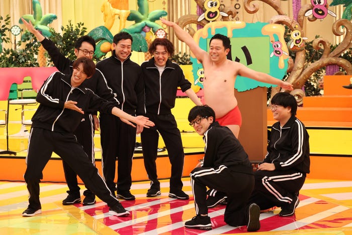 ダイアン津田軍団(C)フジテレビ