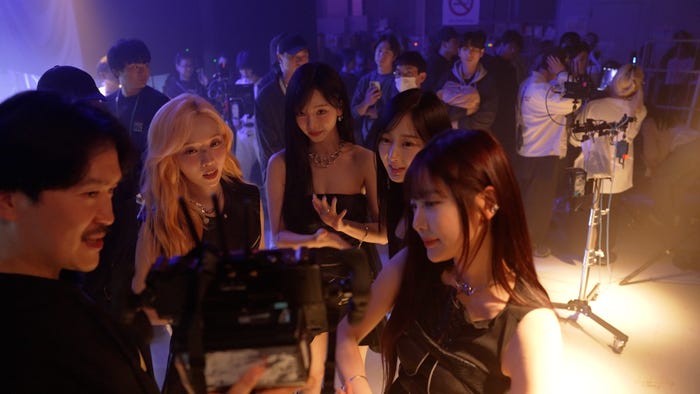 aespa/CMメイキングより(提供写真)
