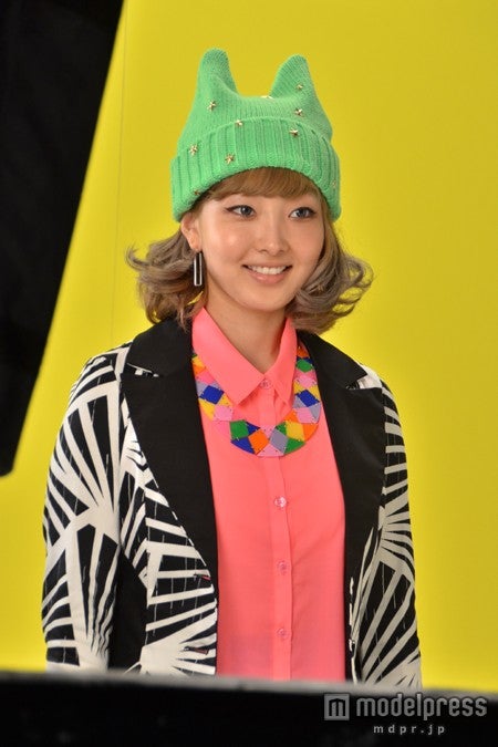 長時間にわたる撮影でもキュートな笑顔が絶えない