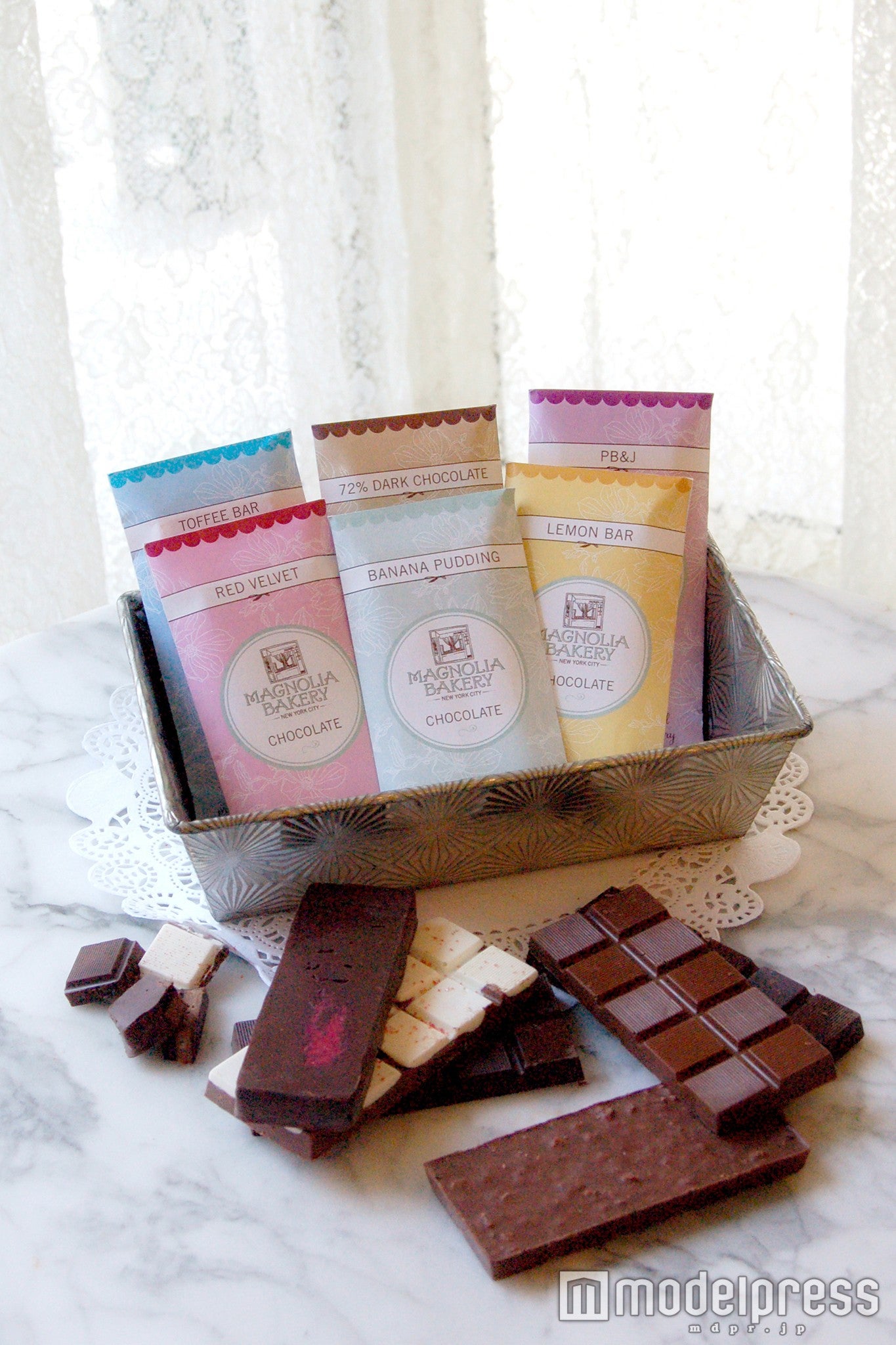 「マグノリアベーカリー」初の「マグノリアベーカリー チョコレートバー」／画像提供：スイートスター