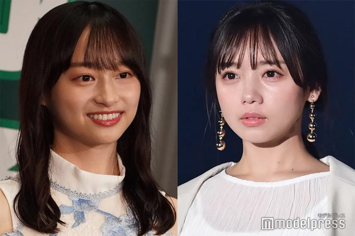 影山優佳、齊藤京子/日向坂46(C)モデルプレス