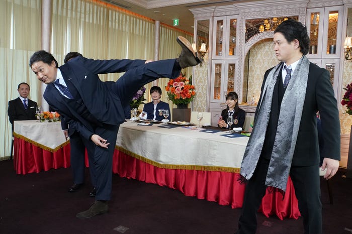 貴乃花光司、福島善成 (C)日本テレビ