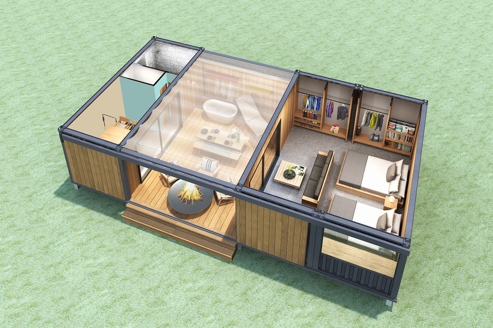 キャビン／画像提供：藤田観光