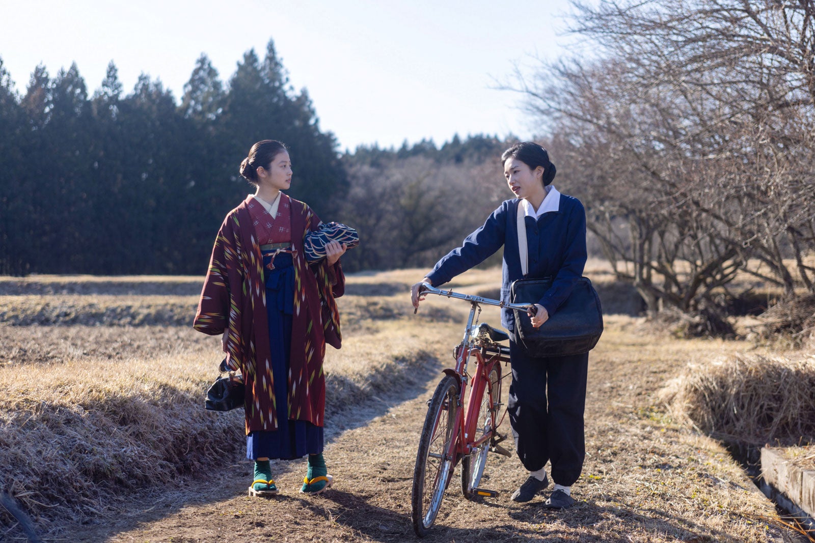 今田美桜、河合優実「あんぱん」第49話（C）NHK