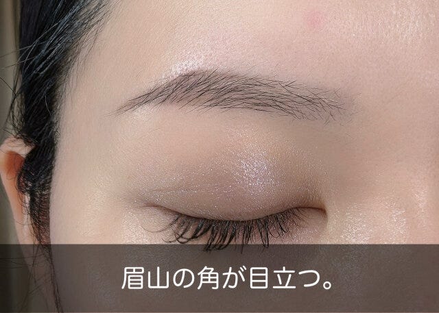 眉山の角が目立つ 眉山の角が目立つ