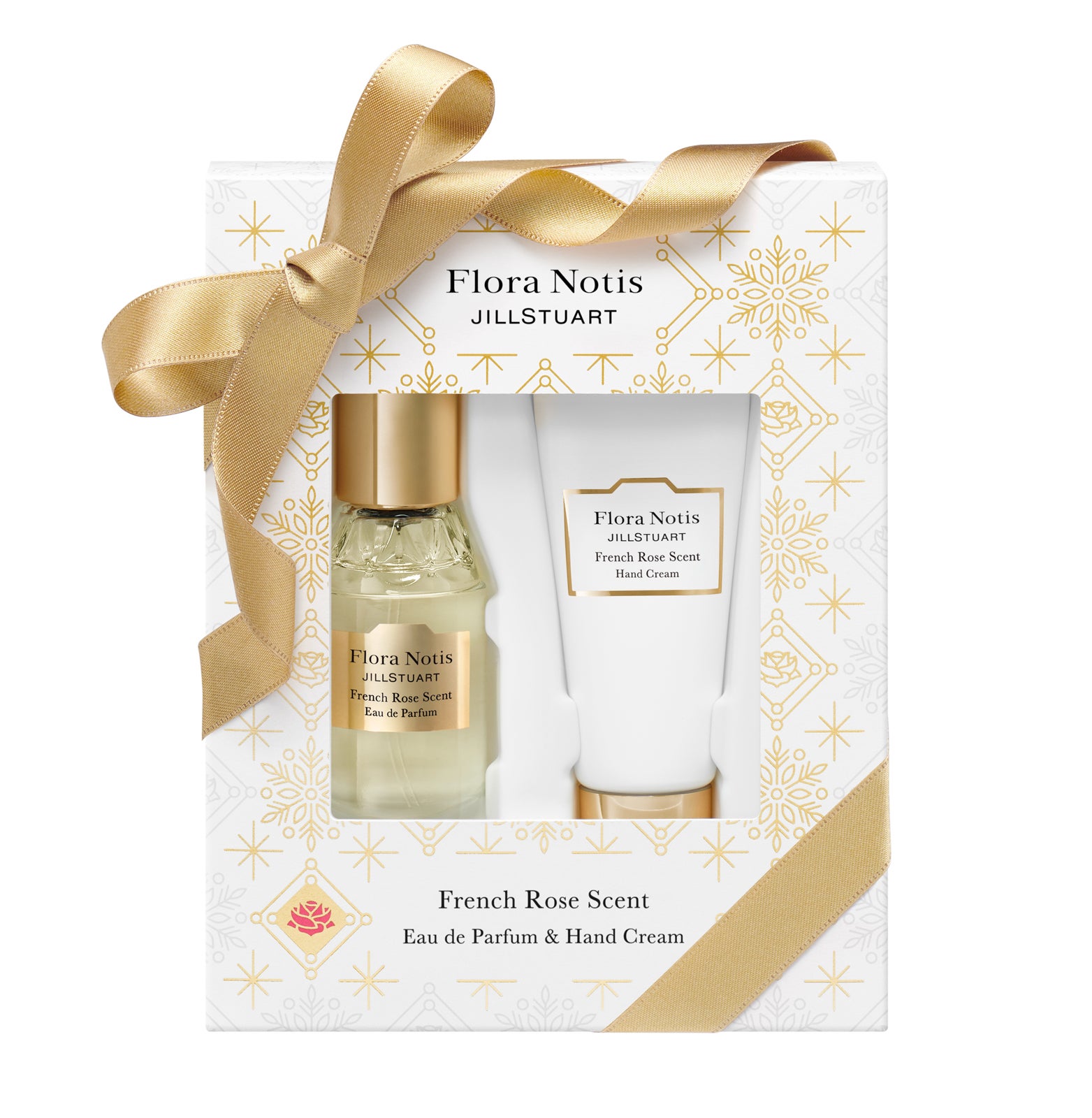 「オードパルファン＆ハンドクリーム フレンチローズ」（C）Flora Notis JILL STUART
