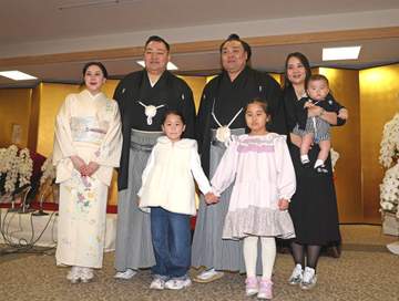 霧島の長男は生後7カ月で驚きの体重11キロだった 長女とは新たな約束も