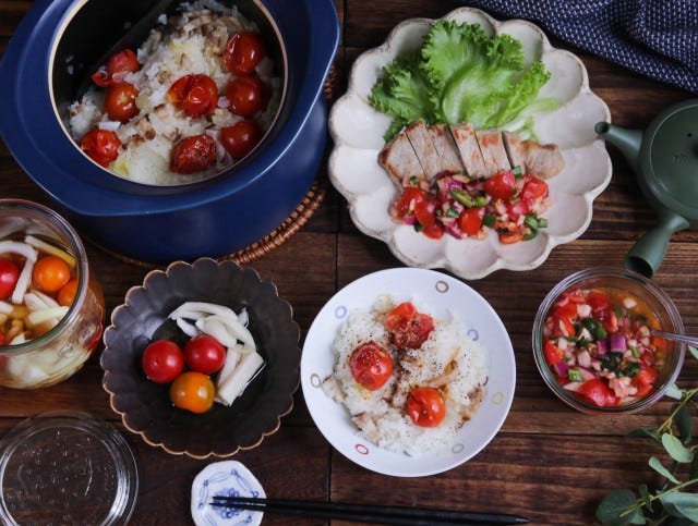 トマト料理いろいろ