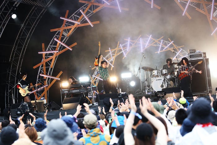 Suchmos/photo by 中河原理英(C)SWEET LOVE SHOWER 2022