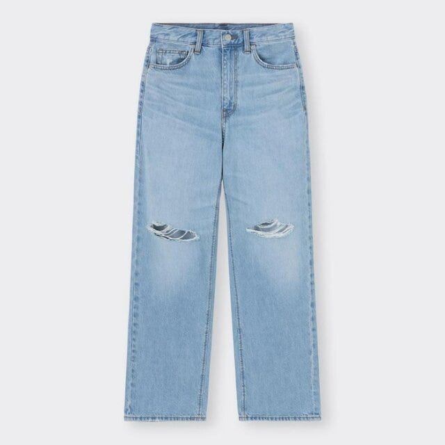 GU　デニム　ジーンズ　ストレート