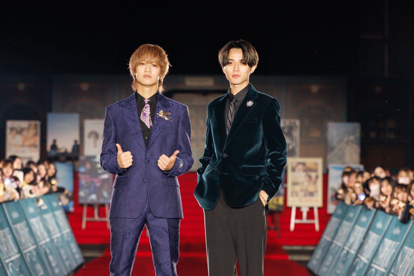 King ＆ Prince、雨の歌舞伎町でレカペ闊歩 永瀬廉「まさか1週間で2回レッドカーペット歩くことになるとは」【「STARRING」プレミアナイト】