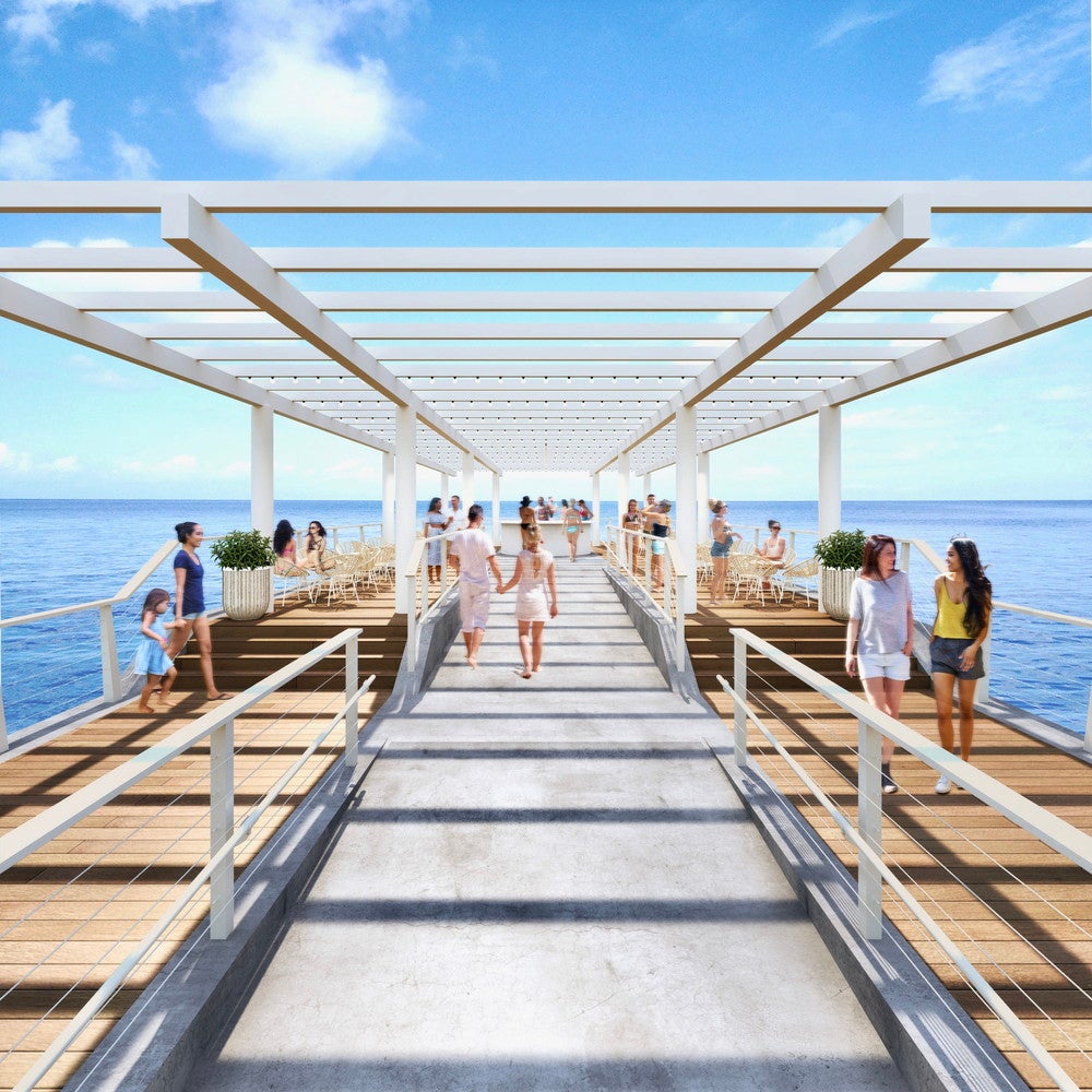 The SUNSET Pier ＆ Cafe／画像提供：ワールドパーク