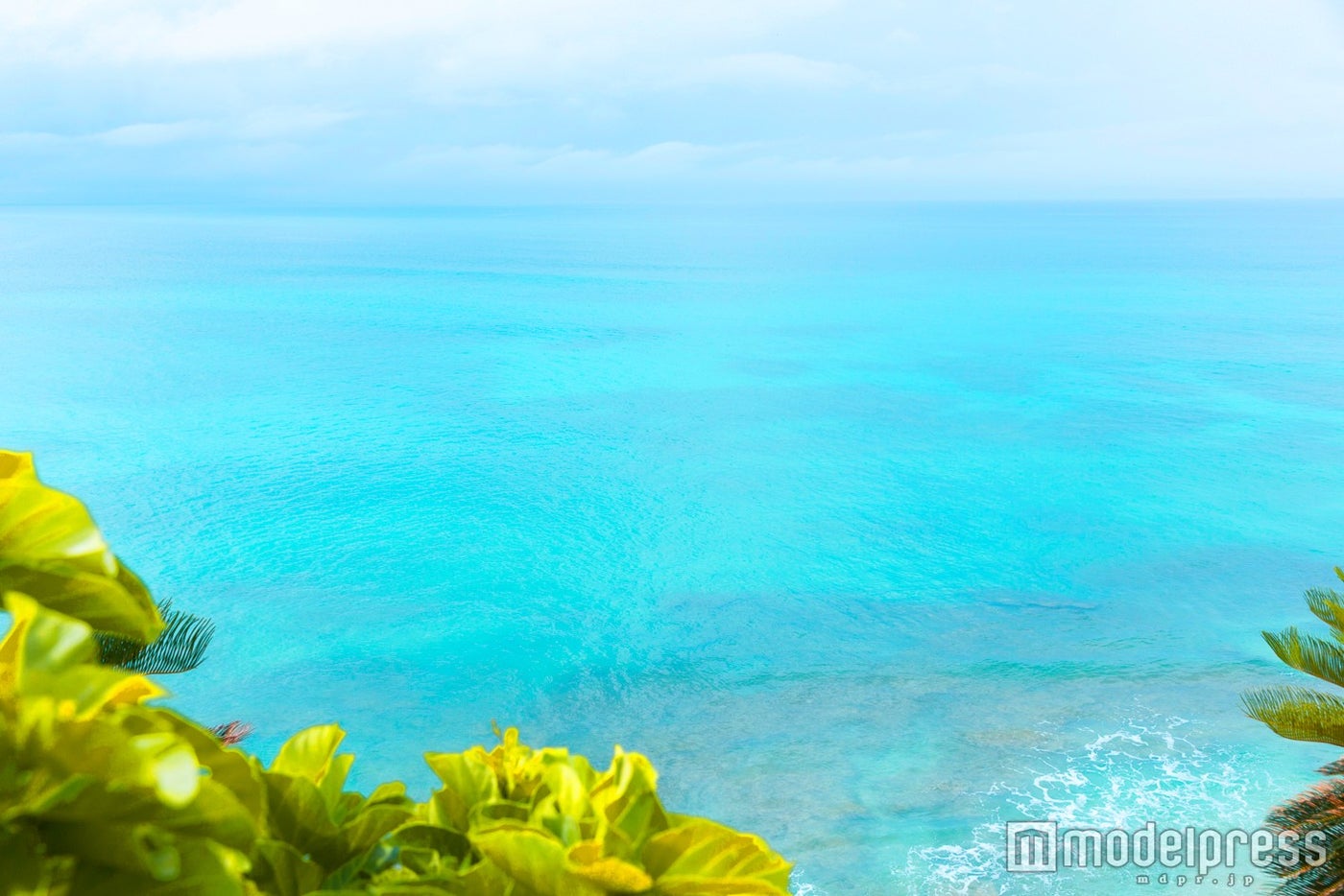 青い海を眺めているだけで癒される沖縄