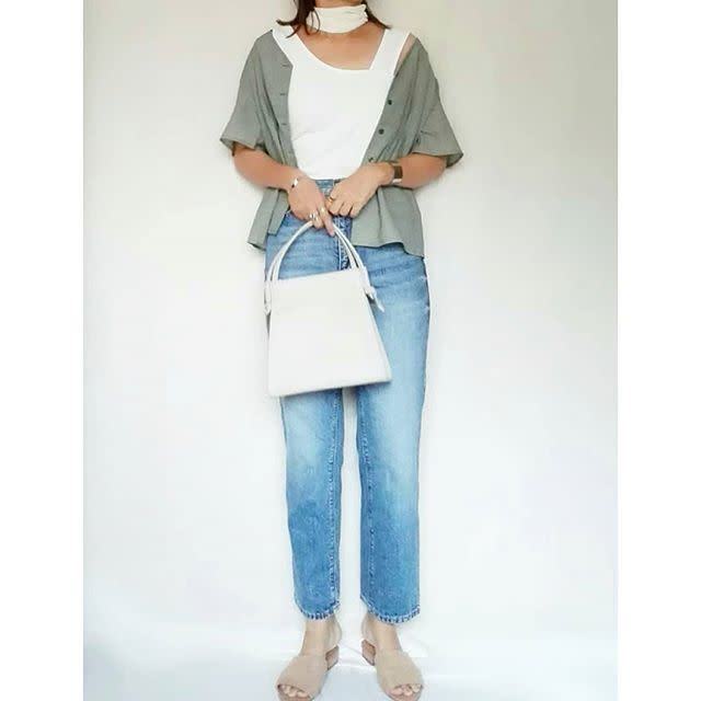 プチプラなguで叶えるカジュアルおしゃれなコーデ10選 忙しいママもおしゃれを楽しみたい モデルプレス