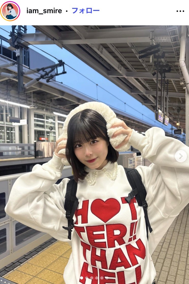 「今日好き」表すみれ、へそピアスのぞくブラックコーデ披露「ギャップすごい」「おしゃれ」の声