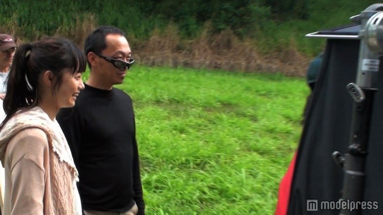 宮崎あおい／撮影メイキングショット