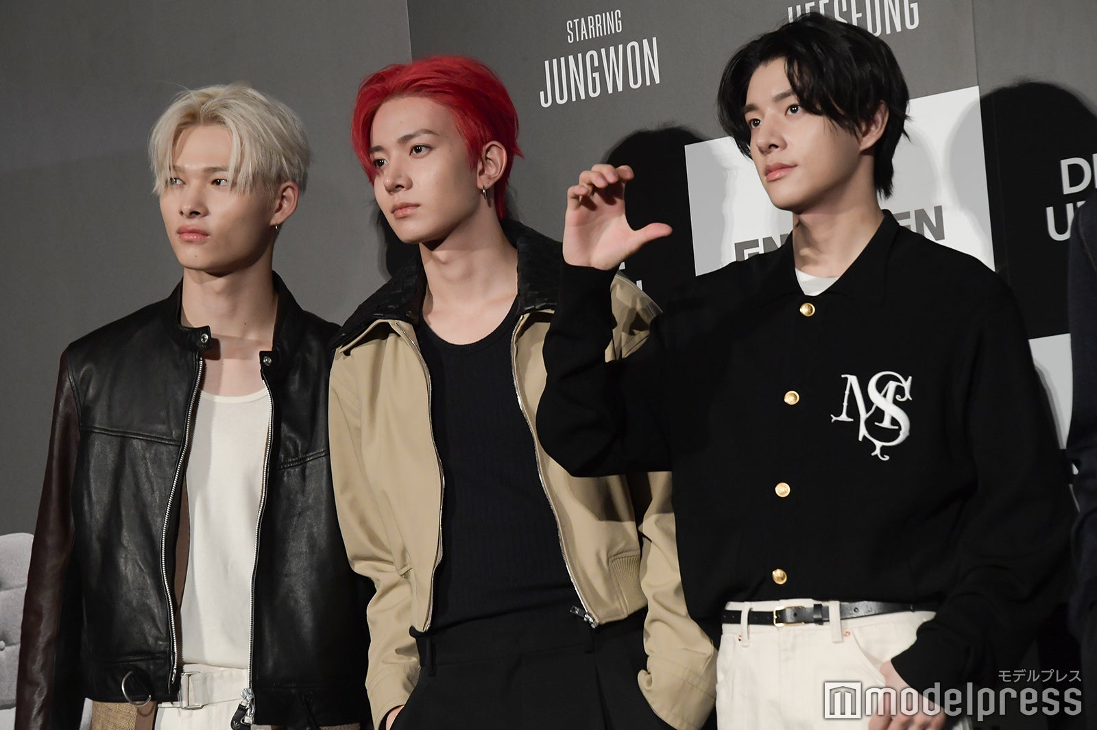 NI-KI（ニキ）、HEESEUNG（ヒスン）、JAKE（ジェイク（C）モデルプレス