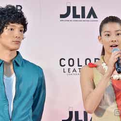 左から:渡部豪太、すみれ