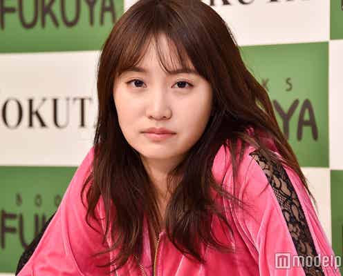 永尾まりや、ヤンキー姿に自信 ピンクジャージ姿で登場