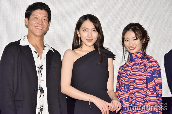 駿河太郎、知英、武田梨奈 (C)モデルプレス