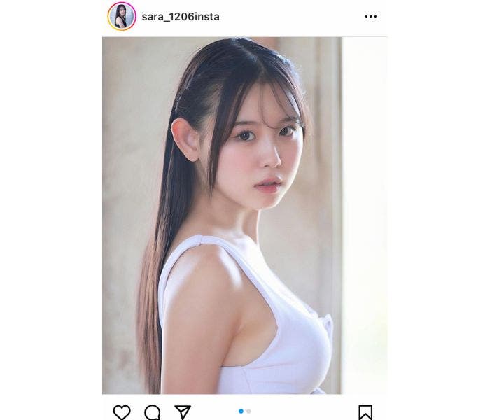 「衝撃のベビーフェイス」大瀧沙羅、透明感のある瞳とまぶしい肌に惹き込まれるSHOTを披露!