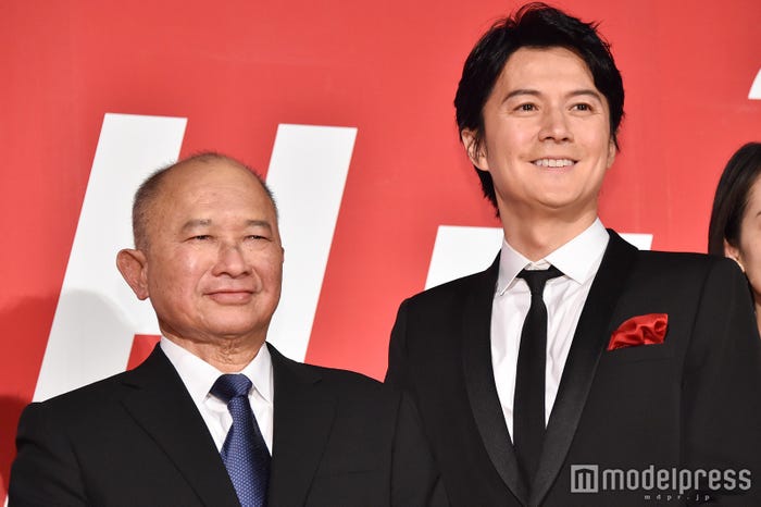 ジョン・ウー監督、福山雅治 (C)モデルプレス