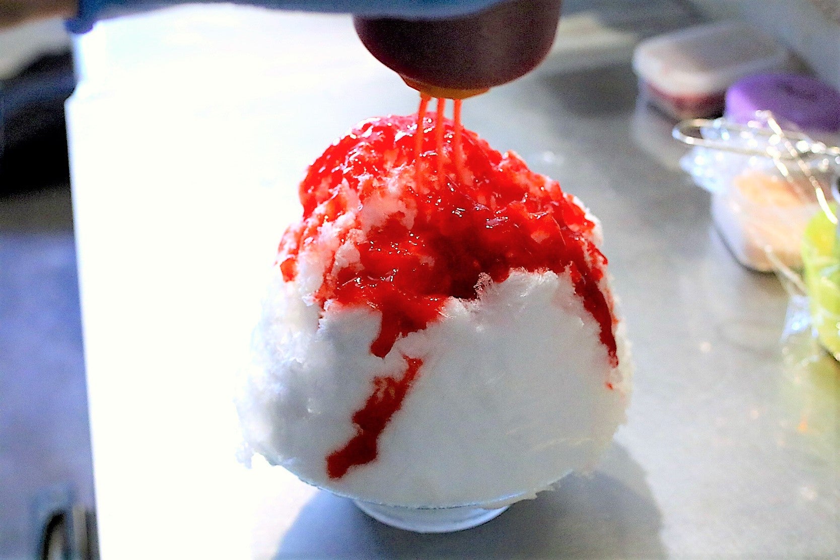 サカノウエカフェ　イチゴシロップ