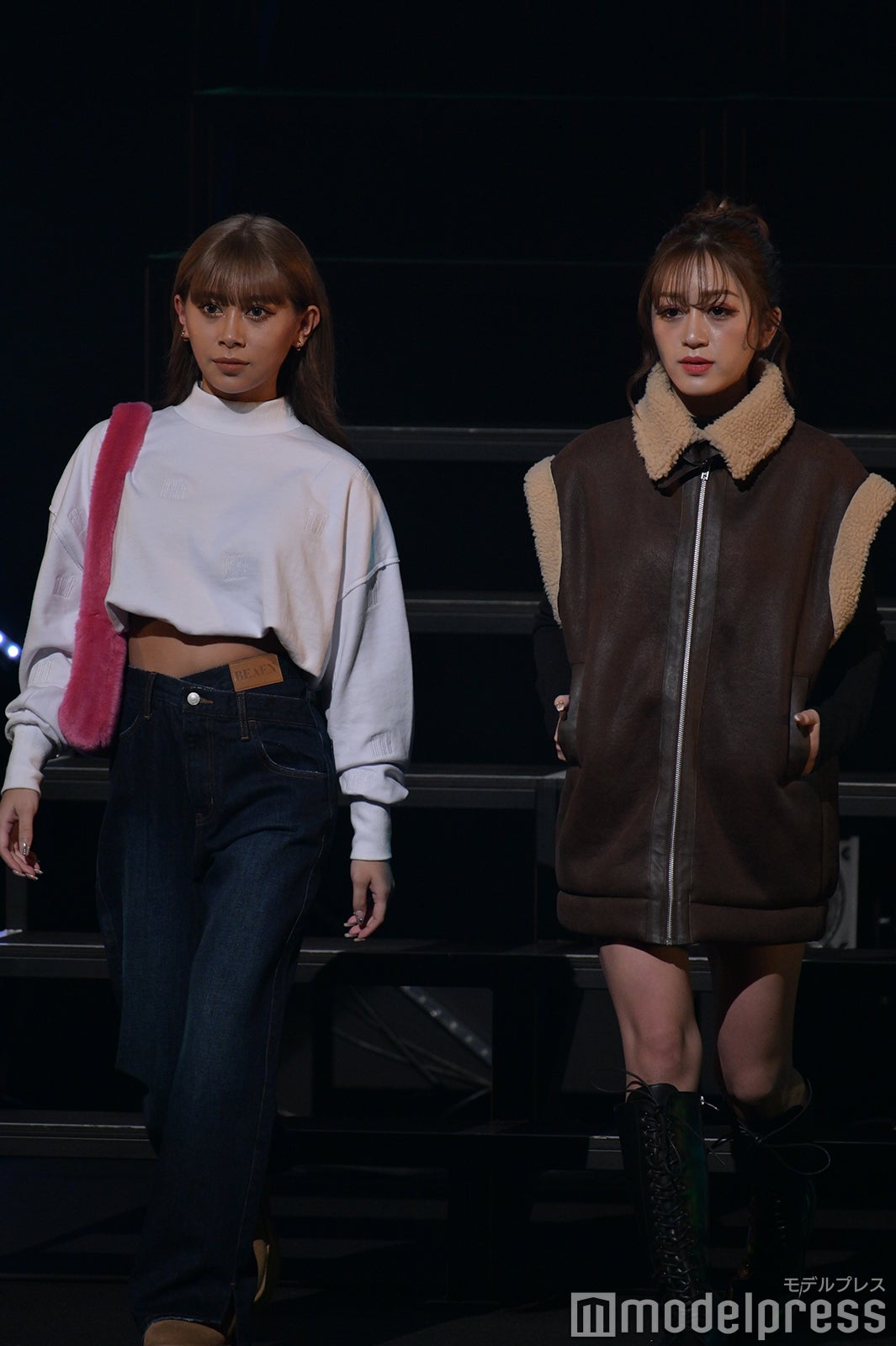 松葉愛海、高澤凪（C）モデルプレス