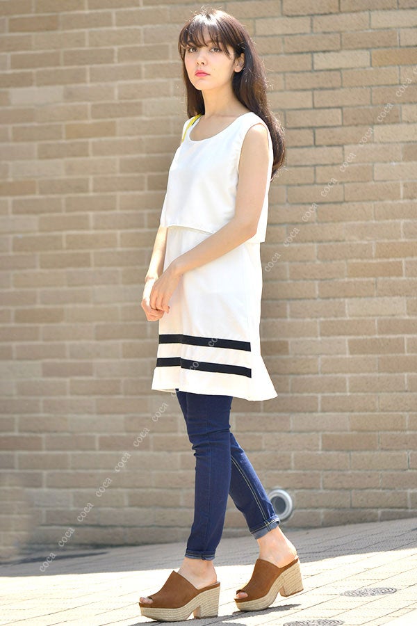 セットアップ風キレイめワンピース「coca」2,690円（税込）