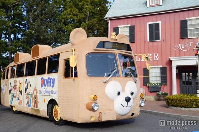 2014年2月にTDSでお披露目されたダッフィーバス