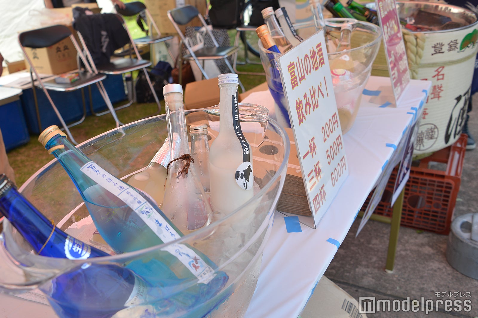 富山の地酒飲み比べ （C）モデルプレス