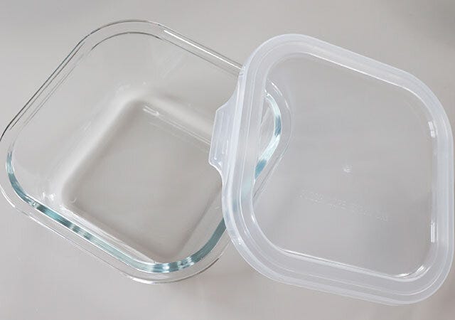 ダイソー　キッチン用品　容器　耐熱ガラス