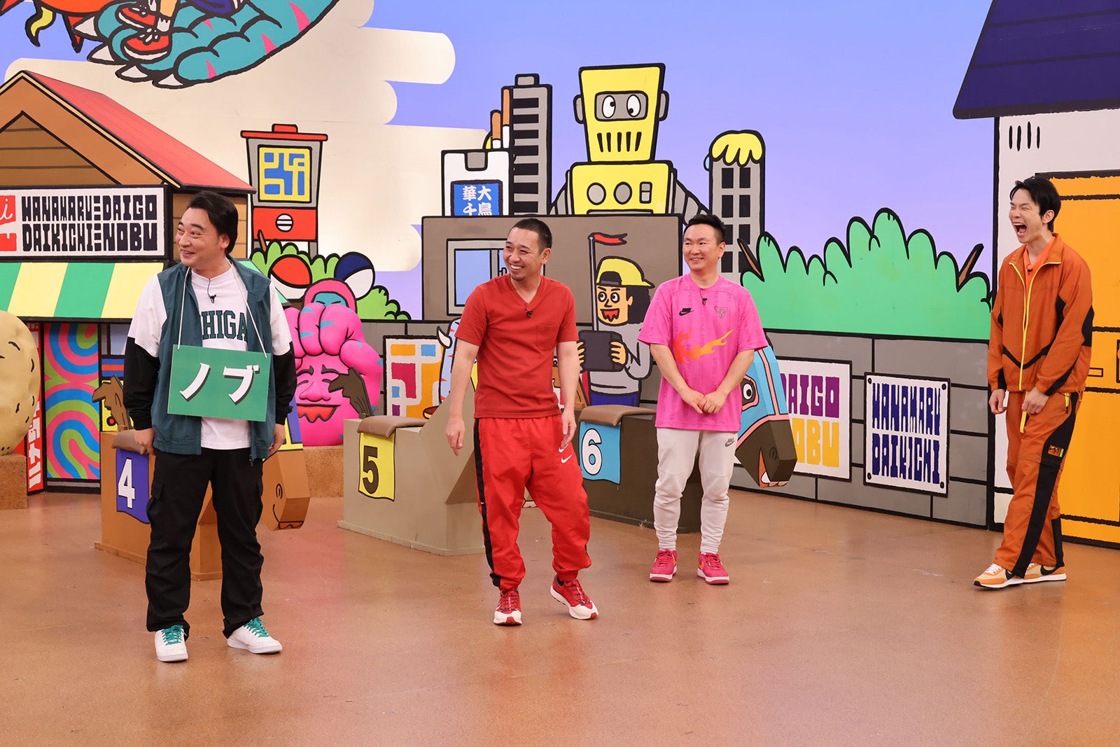 斉藤慎二、大悟、山内健司、濱家隆一（C）カンテレ