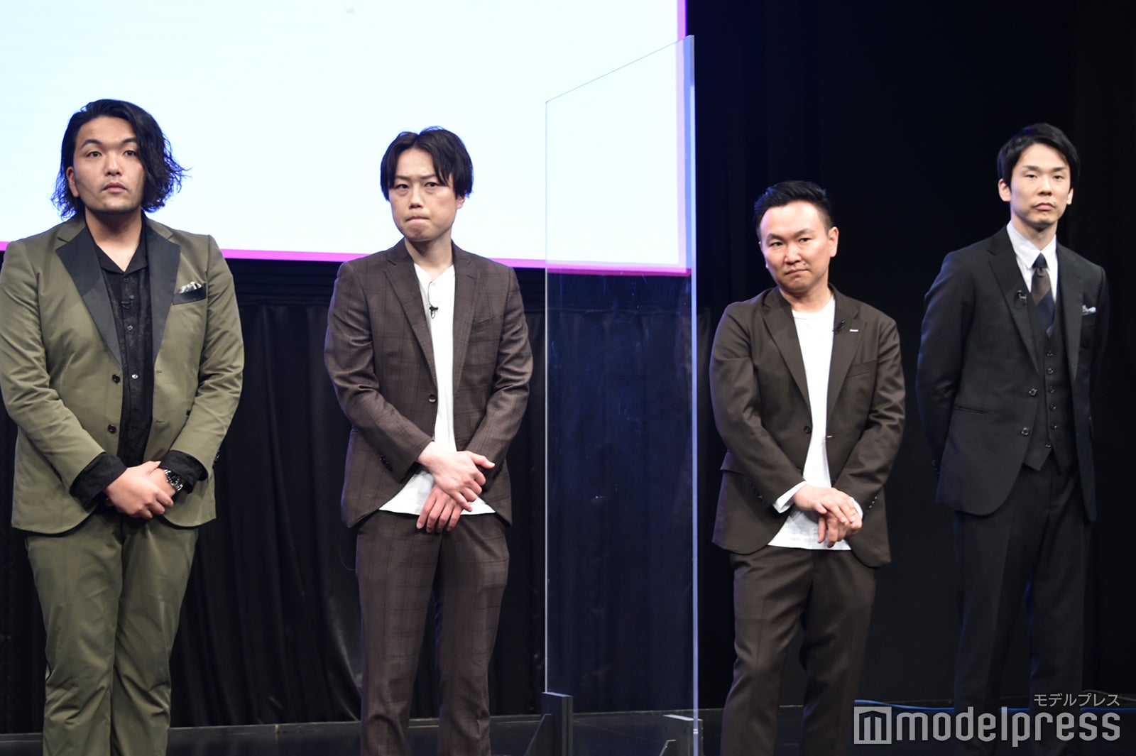 盛山晋太郎、リリー、山内健司、濱家隆一（C）モデルプレス