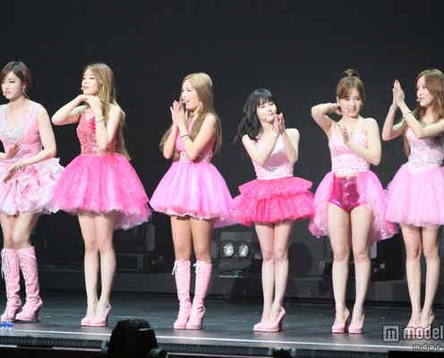 T-ARA、美脚炸裂セクシー衣装で躍動 18000人が熱狂