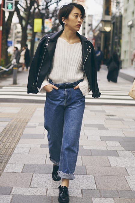 レザージャケット(C)TOPLOG