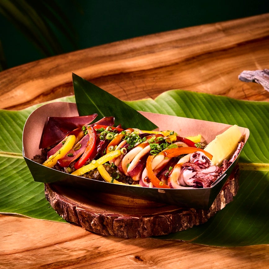 THE WILD イカ墨じゅーしー&amp;フライングスクイッド @WILD BANQUET／提供画像