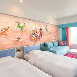 ウィッシュ:東京ディズニーリゾート40周年“ドリームゴーラウンド”ルーム(イメージ)(C)Disney