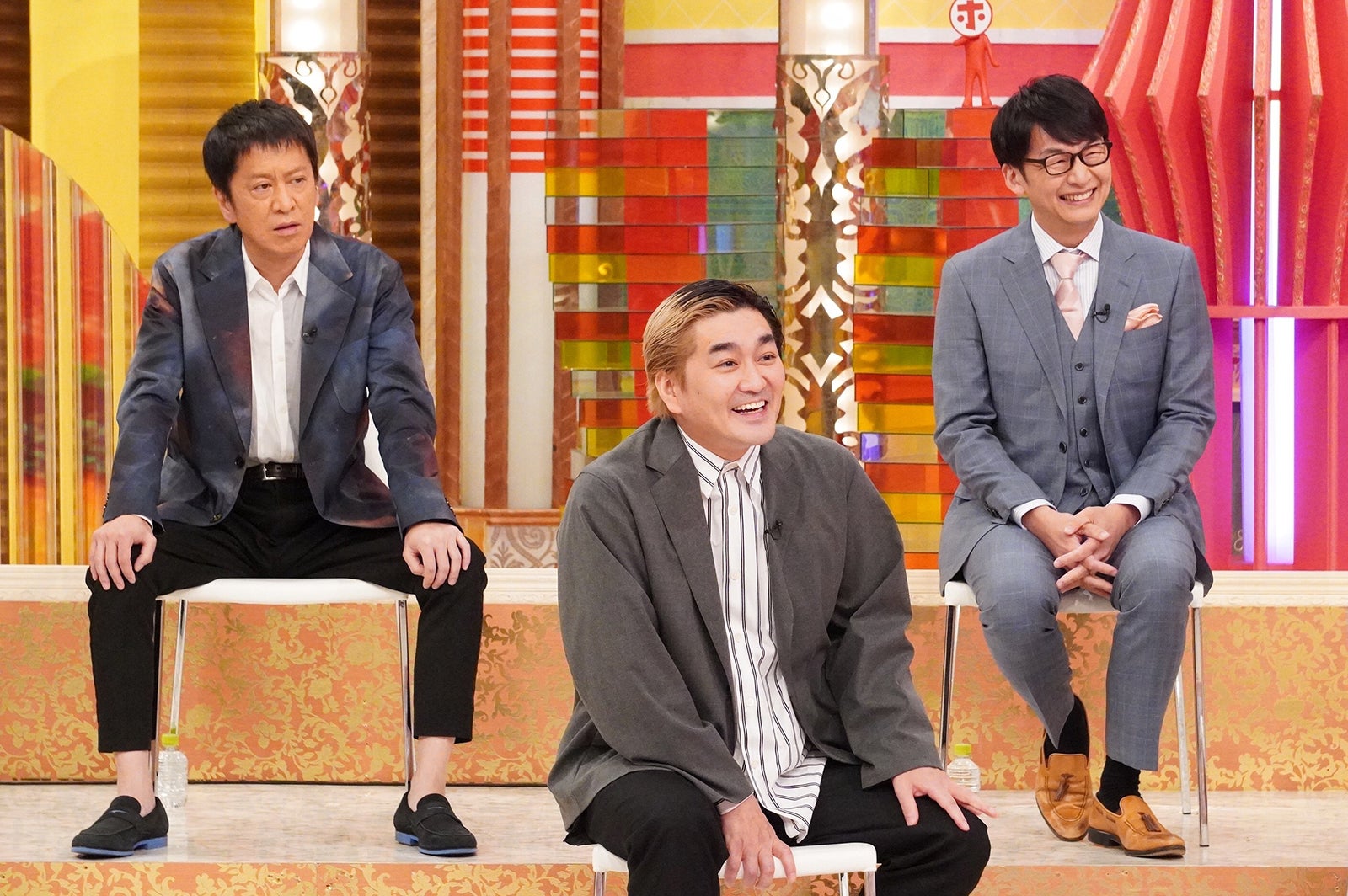 吉田敬、徳井健太、神田伸一郎（C）フジテレビ