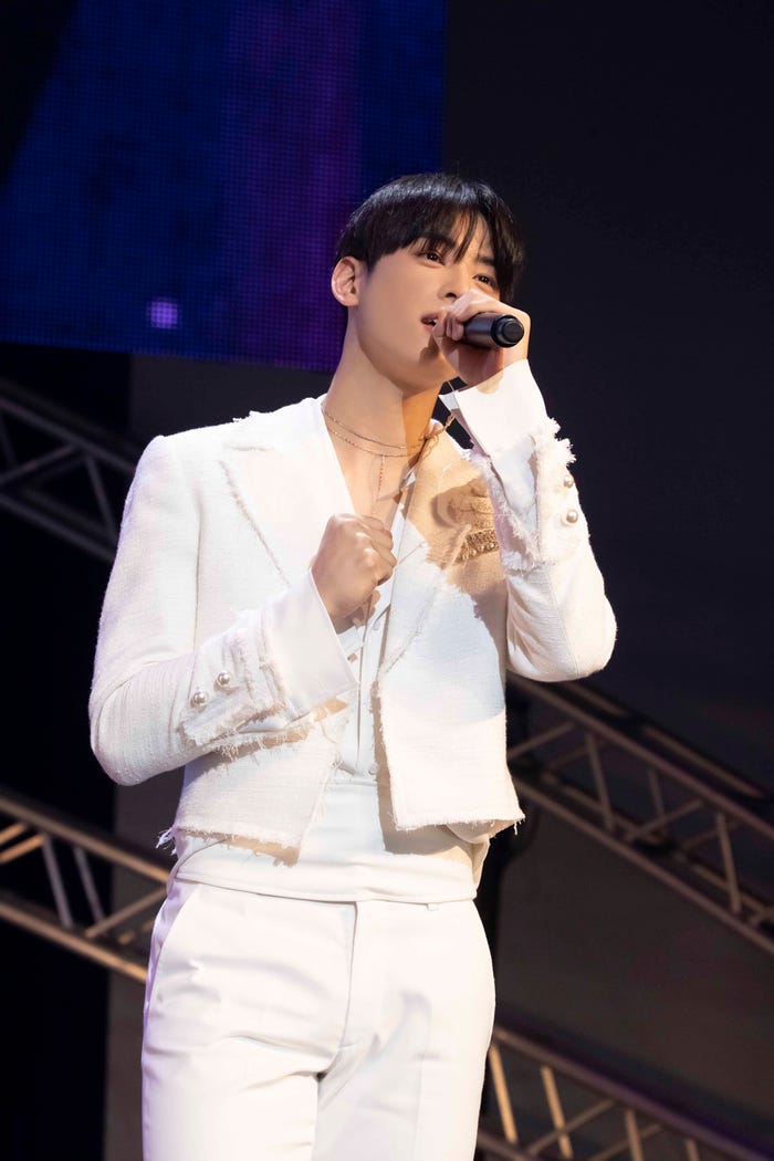 ウヌ/ASTRO日本デビューファンミーティングより(提供写真)