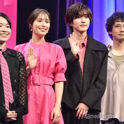 『TBS DRAMA COLLECTION 2023 Autumn！！』に出席した（左から）イモトアヤコ、広瀬アリス、道枝駿佑、安藤政信（C）モデルプレス