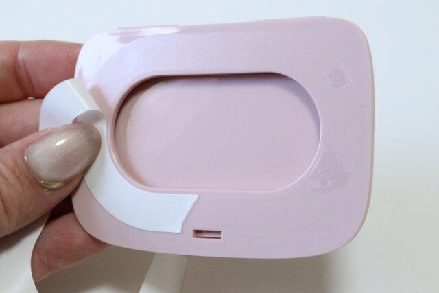 ウェットシートのフタ