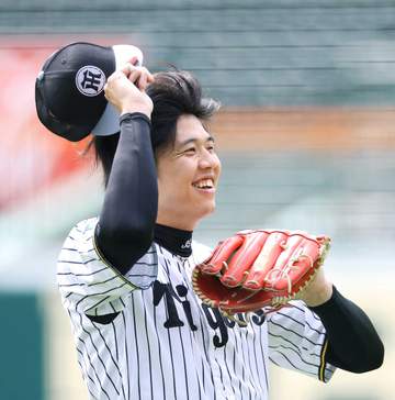 阪神・才木 聖地開幕！ノリに乗ったツバメ封じへ 名物ジェット風船も復活「七回までいけたら」