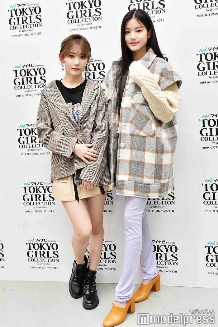 宮脇咲良&チャン・ウォニョン(C)モデルプレス