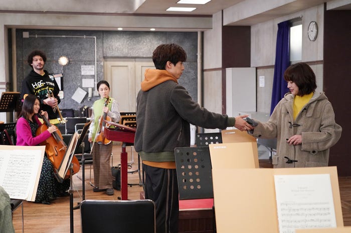 坂東龍汰、門脇麦ら/「リバーサルオーケストラ」第3話より(C)日本テレビ