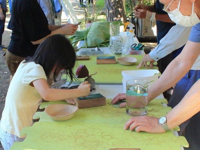 子ども向け体験イベント「はすあそび」の様子（提供画像）