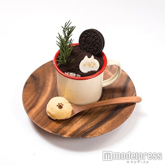 「小動物のココアクッキーチーズケーキ」¥1,280(税抜)(C)kanahei/TXCOM