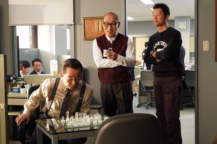 水谷豊、山西惇、寺脇康文「相棒season22」第17話より(C)テレビ朝日