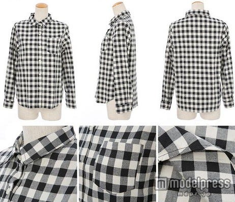 ギンガムチェックシャツ「RG’s World」2,990円(税込)