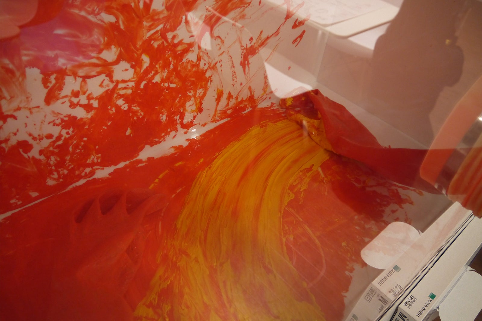 カフェ店内／画像提供：GINZA RAKUGAKI Cafe＆Bar by Pentel